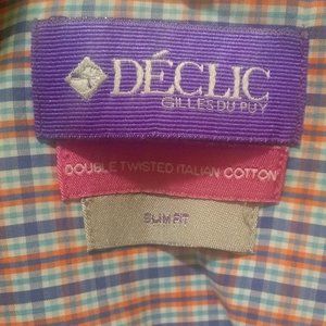 Declic Men's Italian Cotton Button Down Shirt